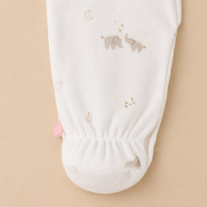 Baby pyjama - velvet AOP (Maat: 50/56)