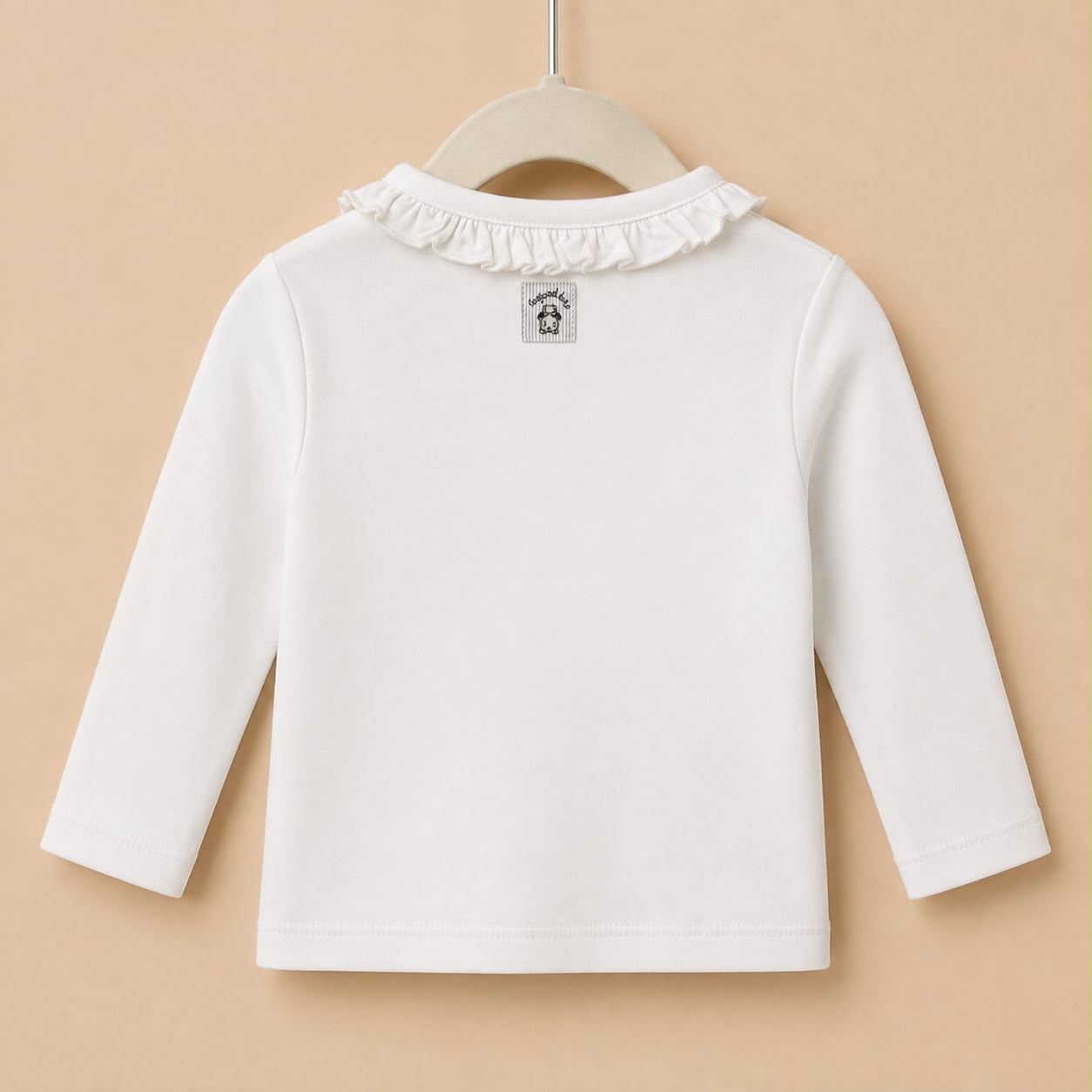 Frogs and dogs ruffle shirt 62 en 68 achterkant