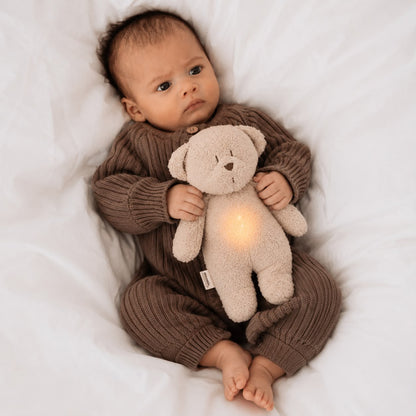 The Humming Bear - slaaptrainer/knuffel - sand
